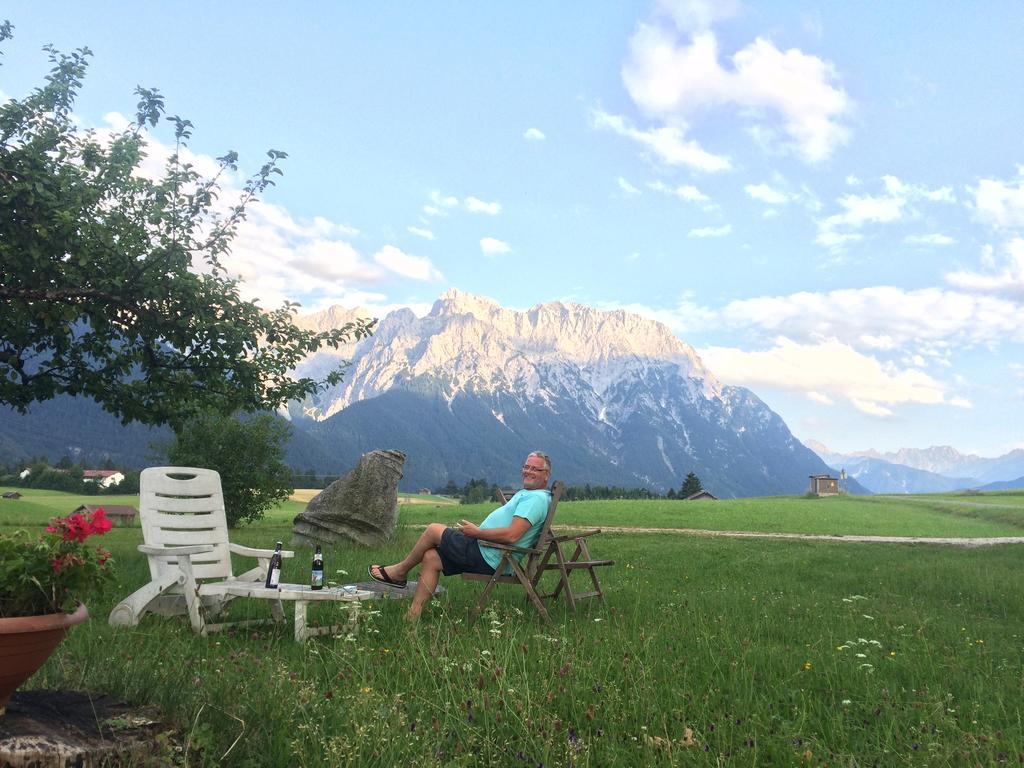 Zum Bergbauer Apartment Mittenwald Luaran gambar